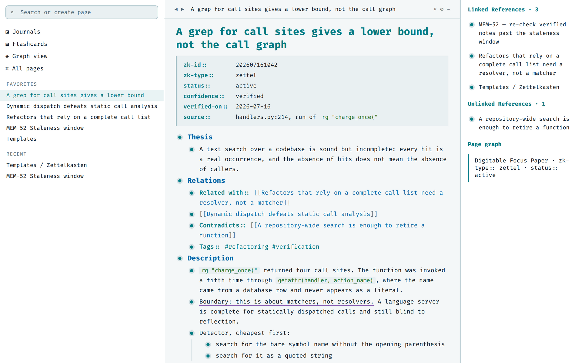 Logseq в палитре Paper